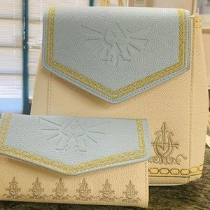 Zelda Backpack and Wallet set Danielle Nicole The Legend of Zelda